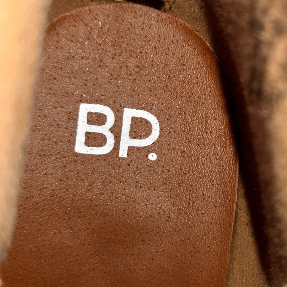 BP. 8.5 Leather Brown Women's Chelsea Ankle Boot 8 1/2 Shoes - Picture 5 of 8